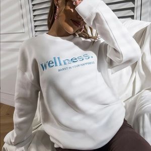 Wellness sweat shirt